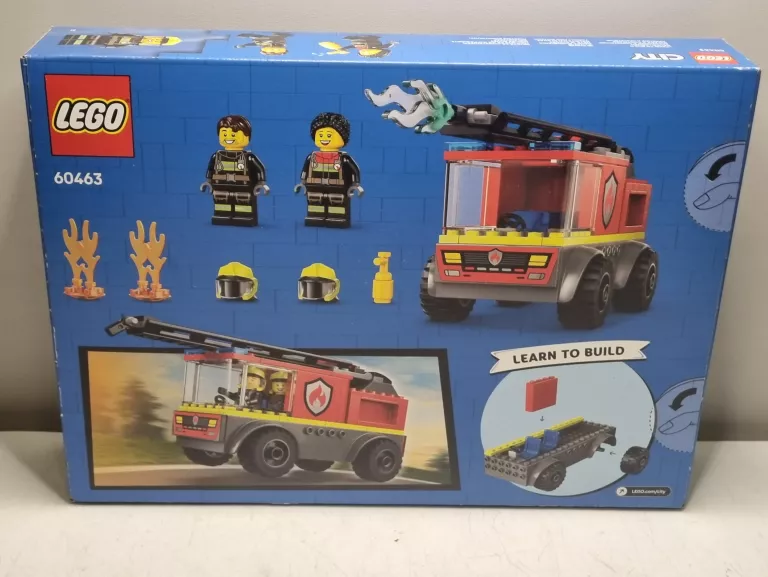 LEGO CITY 60463 WÓZ STRAŻACKI Z DRABINĄ