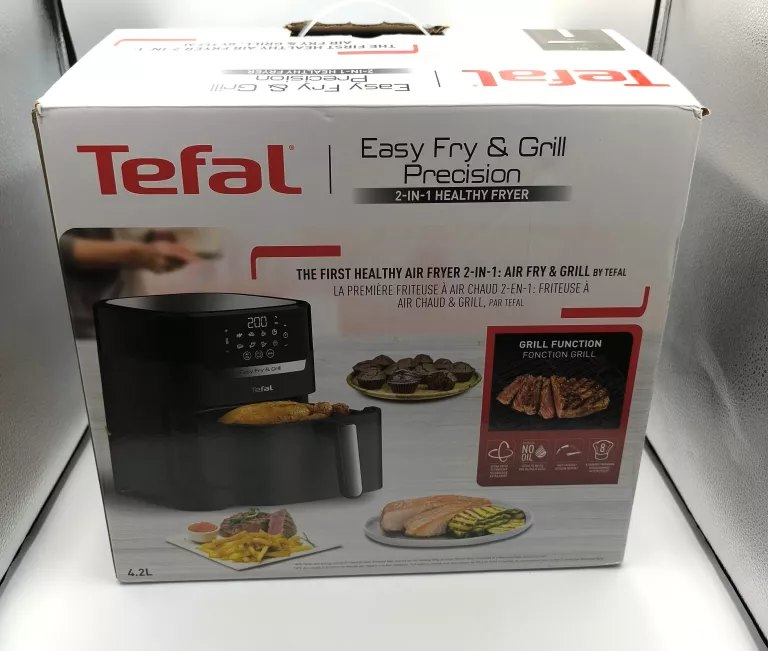 FRYTKOWNICA BEZTŁUSZCZOWA TEFAL EASY FRY & GRILL PRECISION EY505815