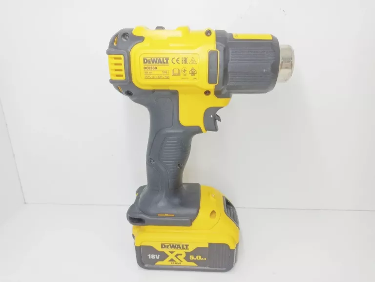 OPALARKA DEWALT DCE530 + AKU DEWALT 18V  5.0