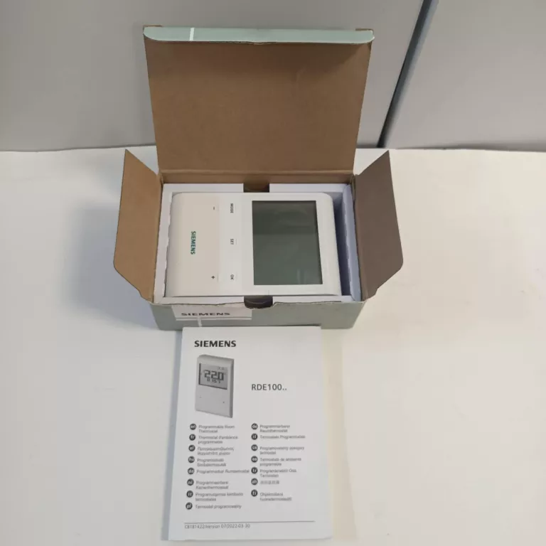 POKOJOWY REGULATOR TEMPERATURY RDE100.1DHW SIEMENS