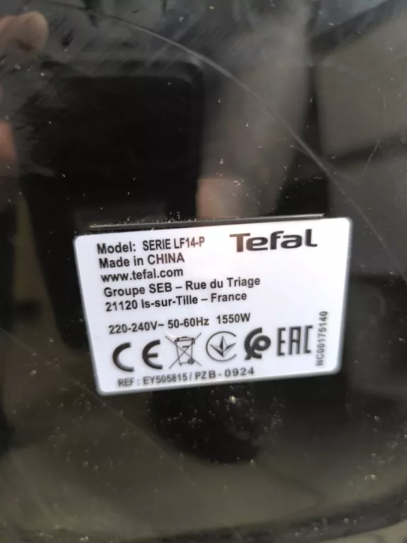 FRYTKOWNICA BEZTŁUSZCZOWA TEFAL EASY FRY & GRILL PRECISION EY505815