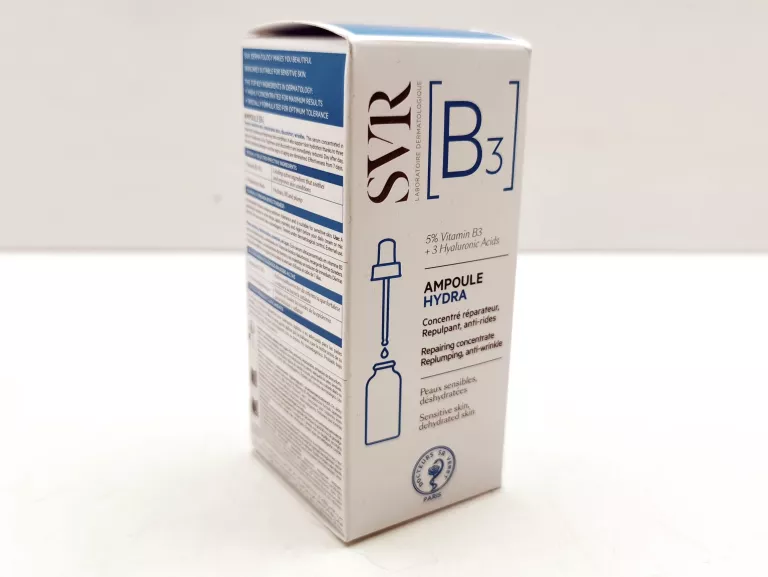 SVR, AMPOULE HYDRA, NAWILŻAJĄCE SERUM B3 W AMPUŁCE, 30 ML