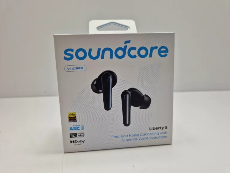 SŁUCHAWKI BLUETOOTH DOKANAŁOWE SOUNDCORE LIBERTY 5 ANC 3.0