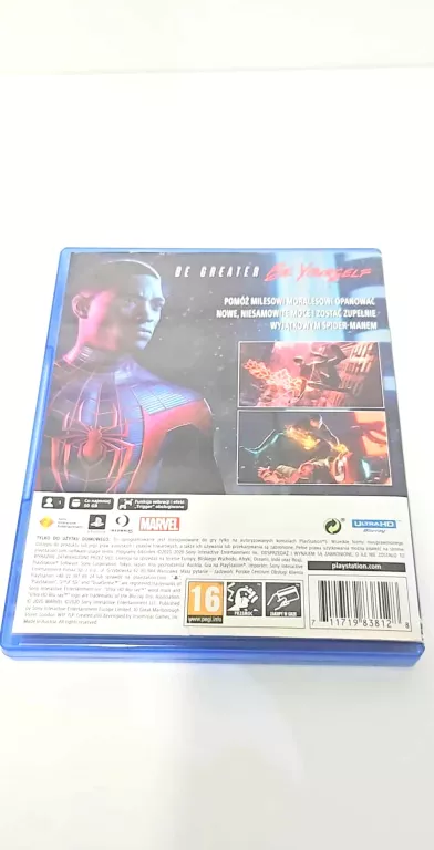 GRA PS5 SPIDER-MAN MILES MORALES 16+/ PL
