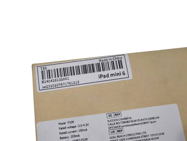 ETUI KLAWIATURA IPAD MINI 6 8,3'