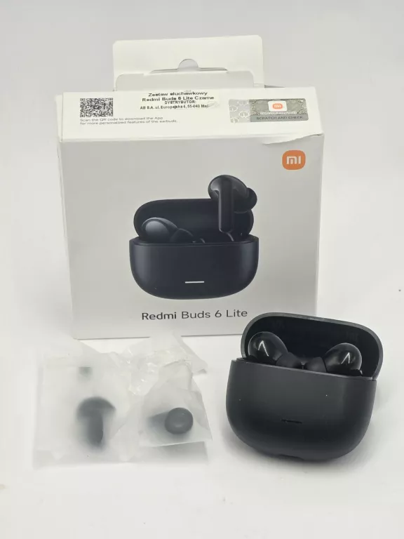 SŁUCHAWKI REDMI BUDS 6 LITE KOMPLET