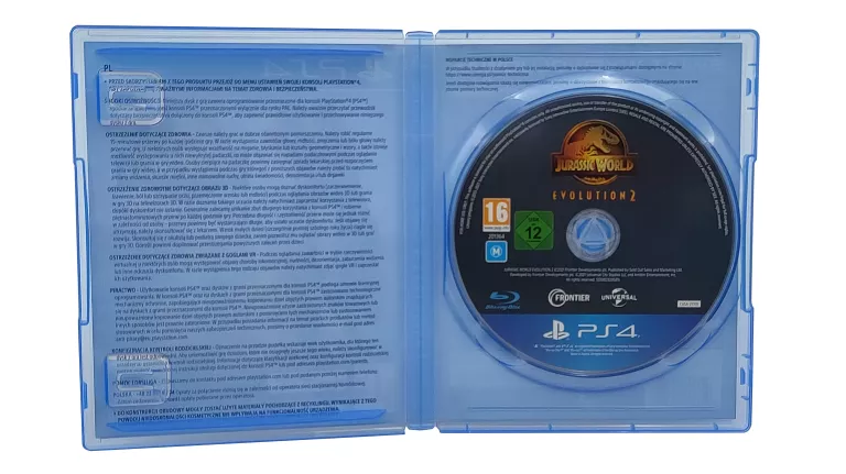 GRA PS4 JURASSIC WORLD EVOLUTION 2