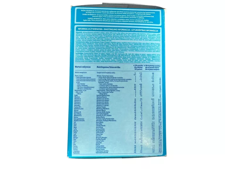 NESTLE NAN OPTIPRO 1 MLEKO POCZĄTKOWE 650 G