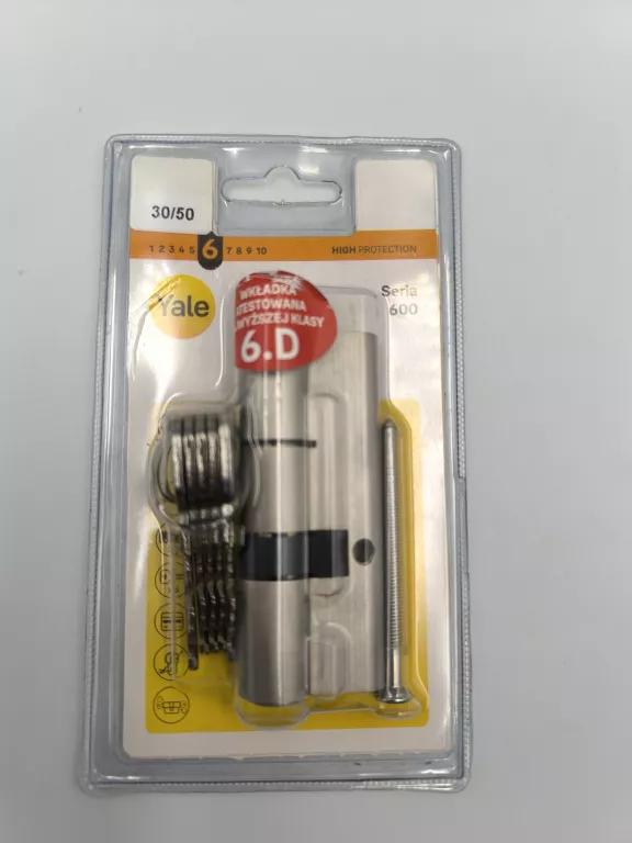 WKŁADKA ANTYWŁAMANIOWA YALE SERIA 600 HIGH PROTECTION 30/50