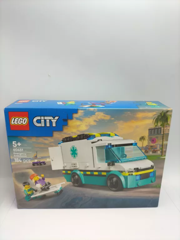 LEGO CITY KARETKA POGOTOWIA 60451