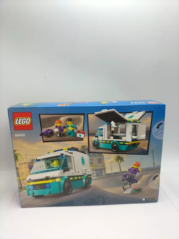 LEGO CITY KARETKA POGOTOWIA 60451