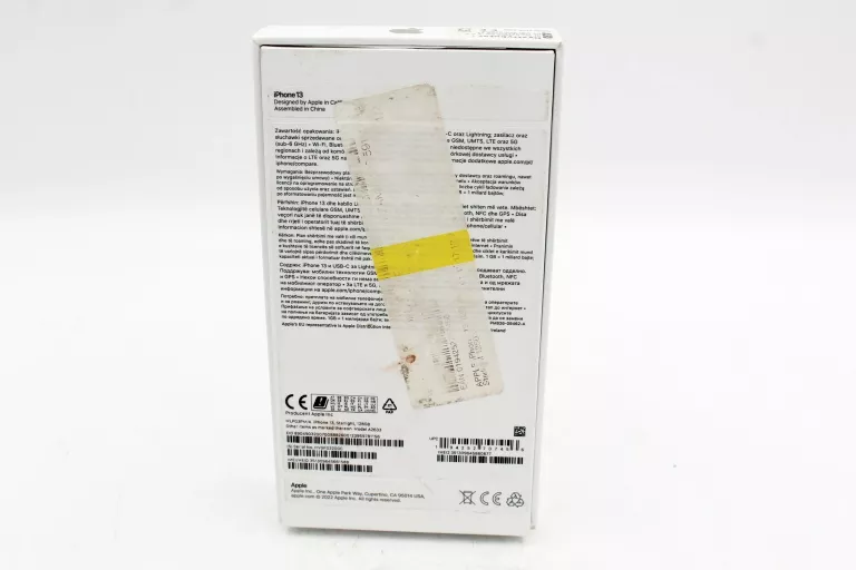 TELEFON IPHONE 13 128 GB BIAŁY