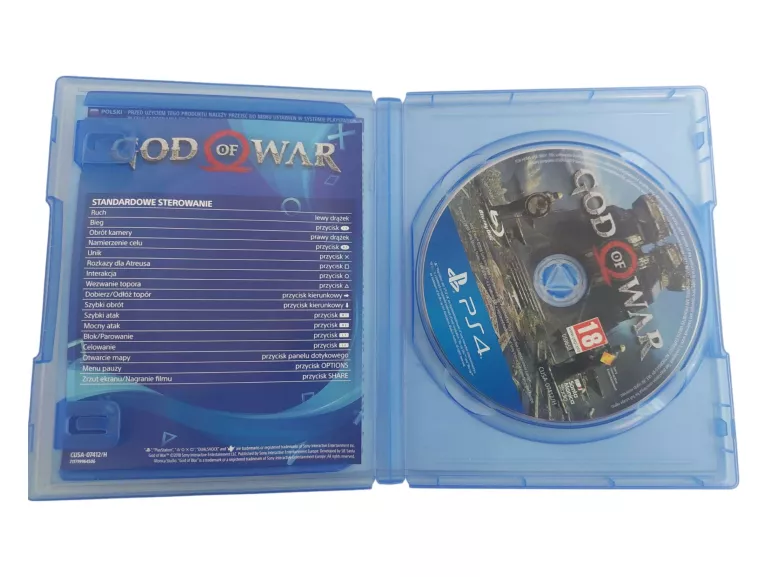 GRA GOD OF WAR PS4