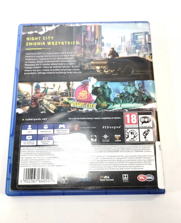 GRA NA PS4 CYBERPUNK 2077