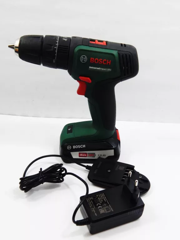 WKRĘTARKA UDAROWA UNIVERSALIMPACT BOSCH 18 18 V 1 BATERIA