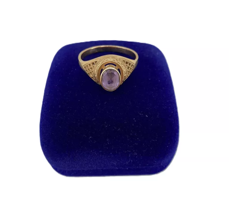 NIEZWYKŁY ZŁOTY PIERŚCIONEK 585 4.39G R.23