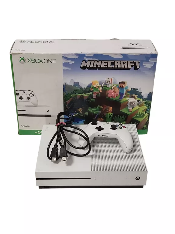 KONSOLA XBOX ONE 500GB W PUDEŁKU Z PADEM I KABLEM HDMI (CZYTAJ OPIS )