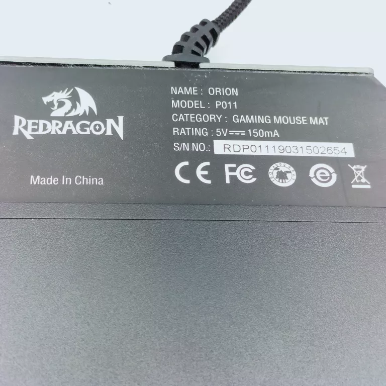 REDRAGON ORION PODKŁADKA POD MYSZ OKAZJA