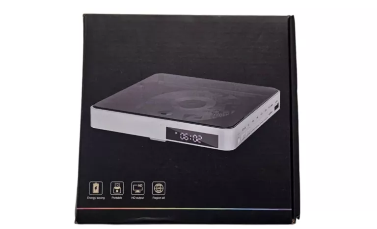 MAŁY ODTWARZACZ PŁYT CD/DVD DO PODRÓŻY MD1014
