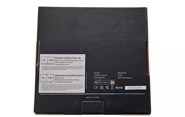 MAŁY ODTWARZACZ PŁYT CD/DVD DO PODRÓŻY MD1014