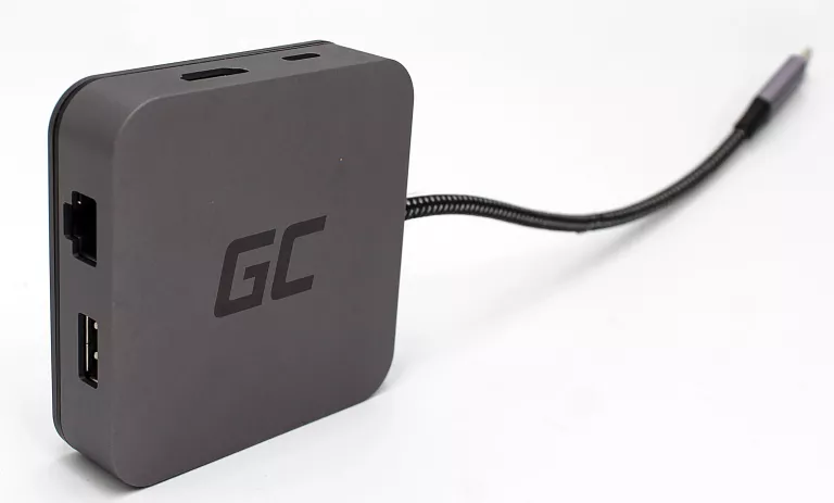 GREEN CELL ADAPTER PRZEJŚCIÓWKA HUB USB-C 6W1