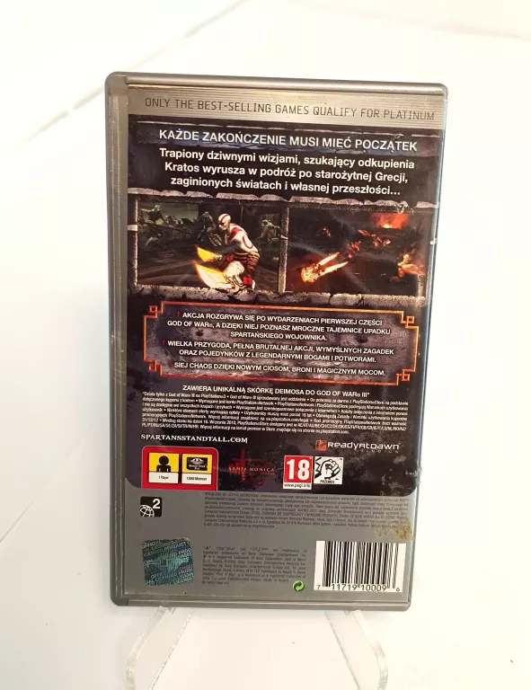 GOD OF WAR: DUCH SPARTY PSP