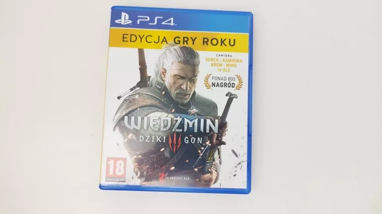 GRA PS4 WIEDŹMIN 3 DZIKI GON
