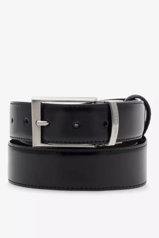 ORYGINALNY MĘSKI SKÓRZANY PASEK GINO ROSSI 3M2-005-AW23 115CM