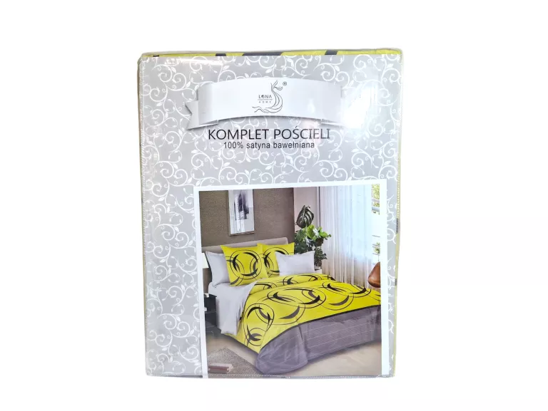 KOMPLET POŚCIELI 160X200 100% SATYNA BAWEŁNIANA LONA HOME