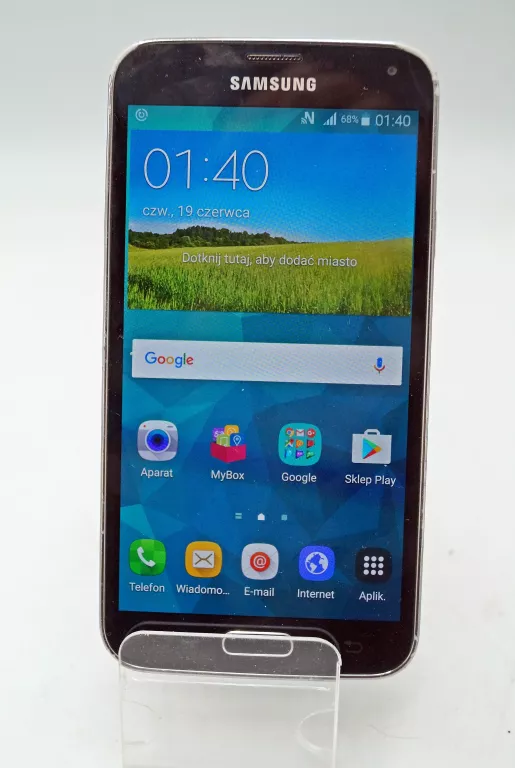 TELEFON SAMSUNG GALAXY S5 SM-G900F CZARNY