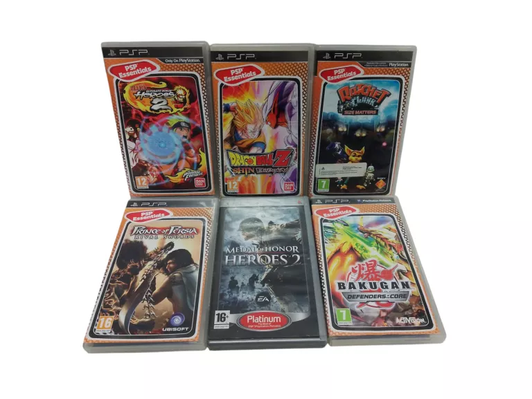 ZESTAW GIER NA PSP