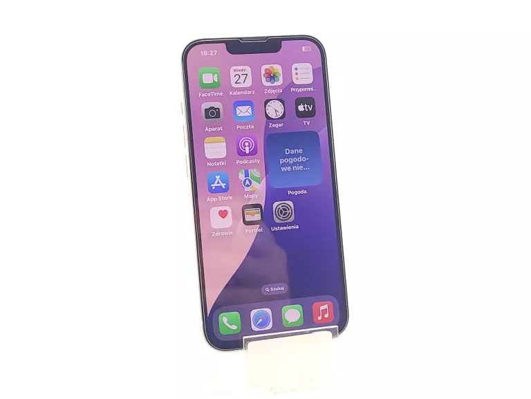 TELEFON APPLE IPHONE 13 128GB BIAŁY BAT. 100%