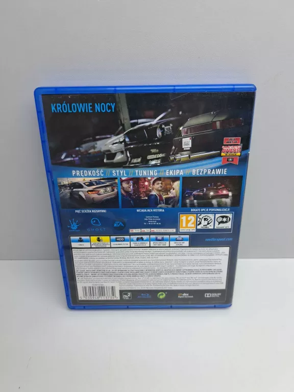 GRA NEED FOR SPEED PS4