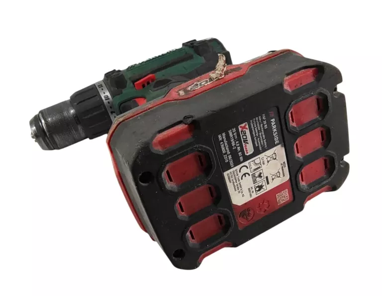 WIERTARKO-WKRĘTARKA PARKSIDE PABS 20-LI H9, 1 AKUMULATOR 20V, 4.0AH