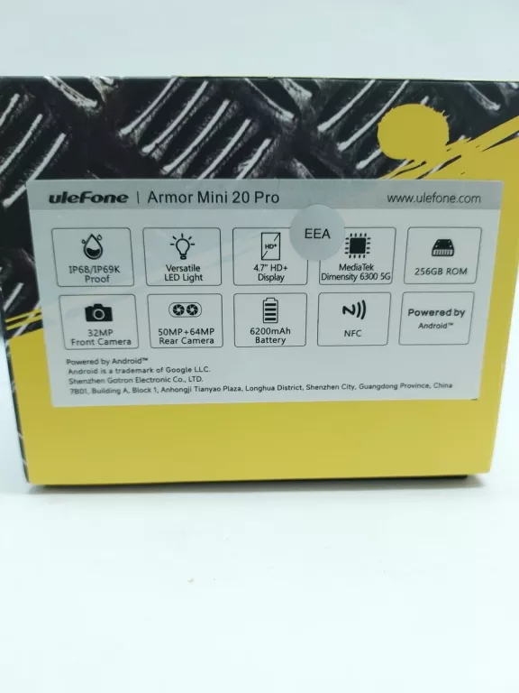 TELEFON ULEFONE ARMOR MINI 20 PRO SUPER STAN G.W.