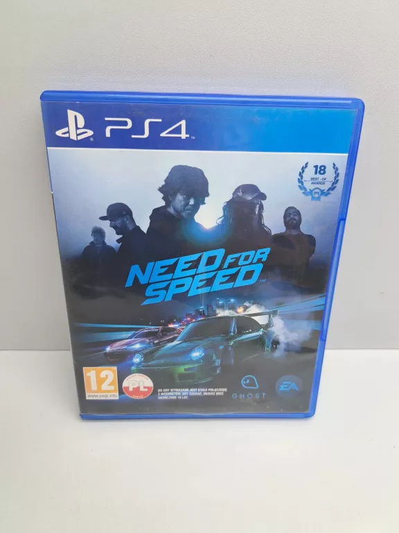 GRA NEED FOR SPEED PS4
