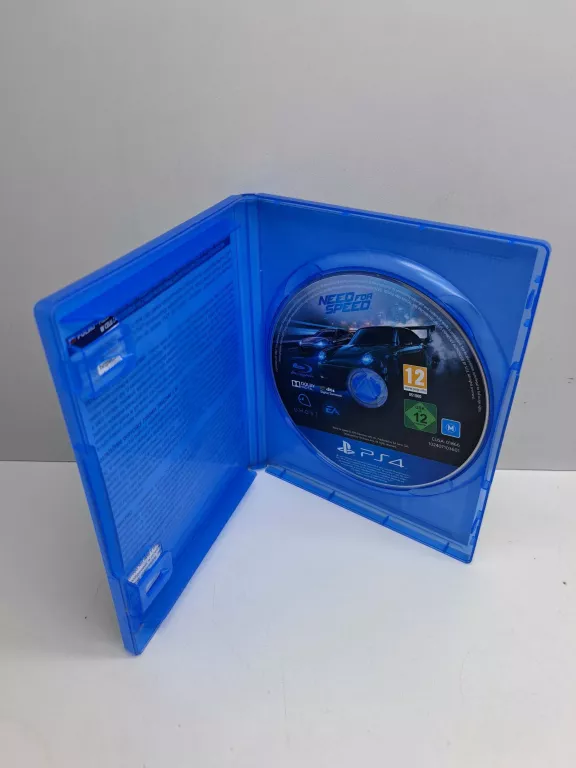 GRA NEED FOR SPEED PS4