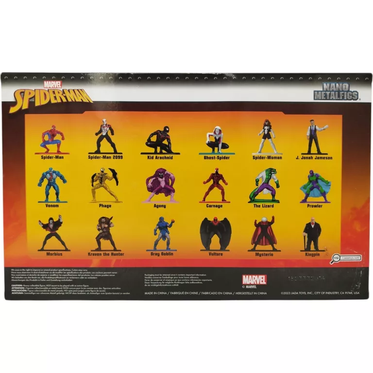 ZESTAW FIGUREK JADA TOYS MARVEL SPIDER-MAN