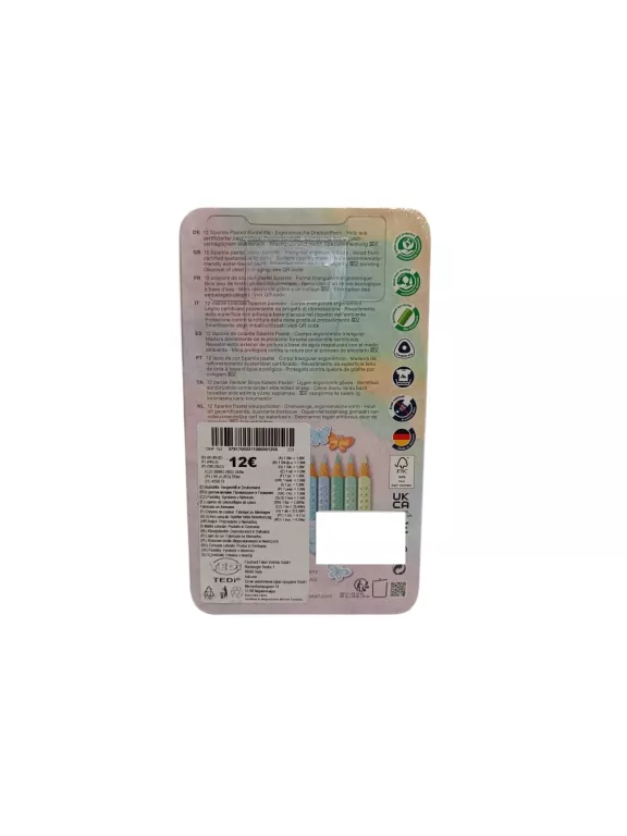 KREDKI FABER-CASTELL 12 SZT ZESTAW