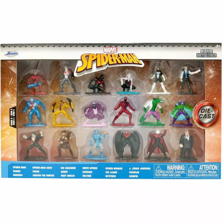 ZESTAW FIGUREK JADA TOYS MARVEL SPIDER-MAN