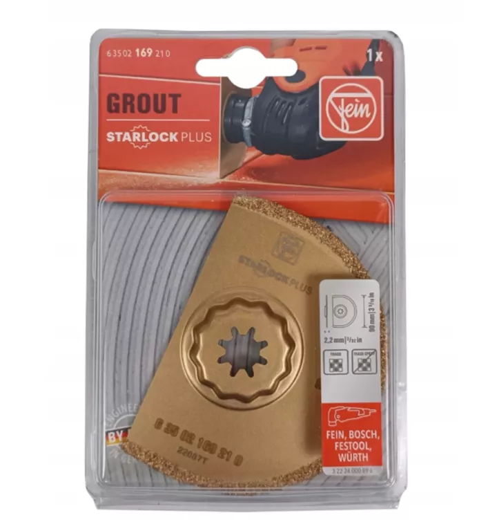 FEIN BRZESZCZOT SEGMENTOWY TYP 169 STARLOCK PLUS 90MM