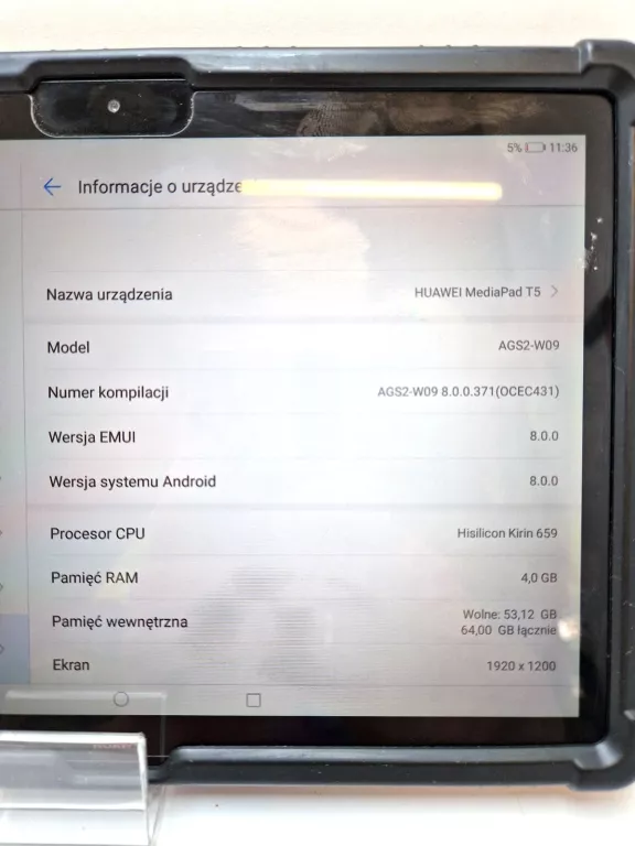 TABLET HUAWEI MEDIAPAD T5 10,1" 4 GB / 64 GB