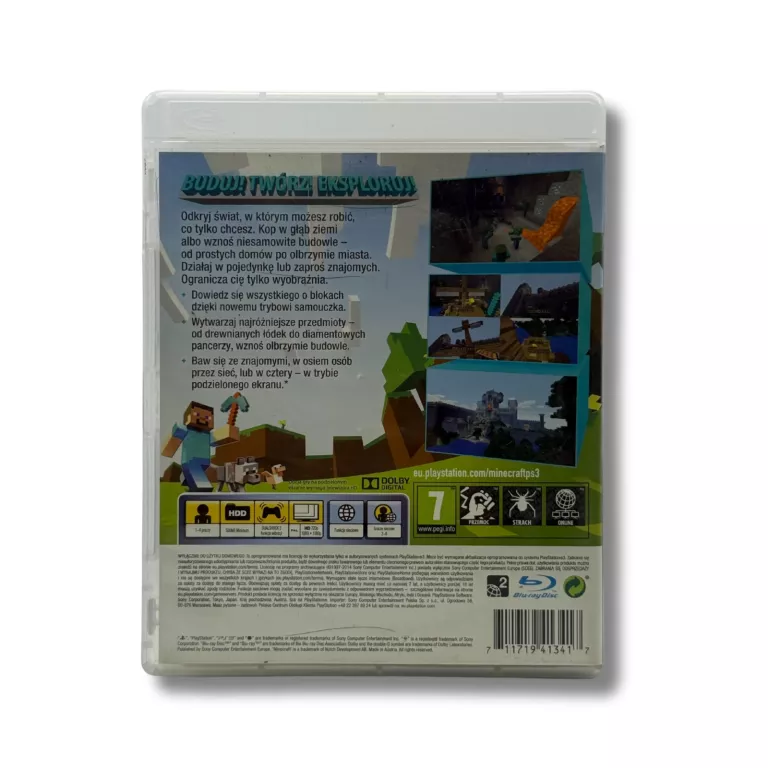 GRA PS3 MINECRAFT