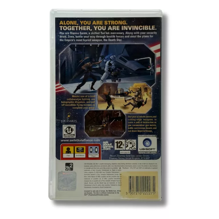 GRA PSP STAR WARS: LETHAL ALLIANCE
