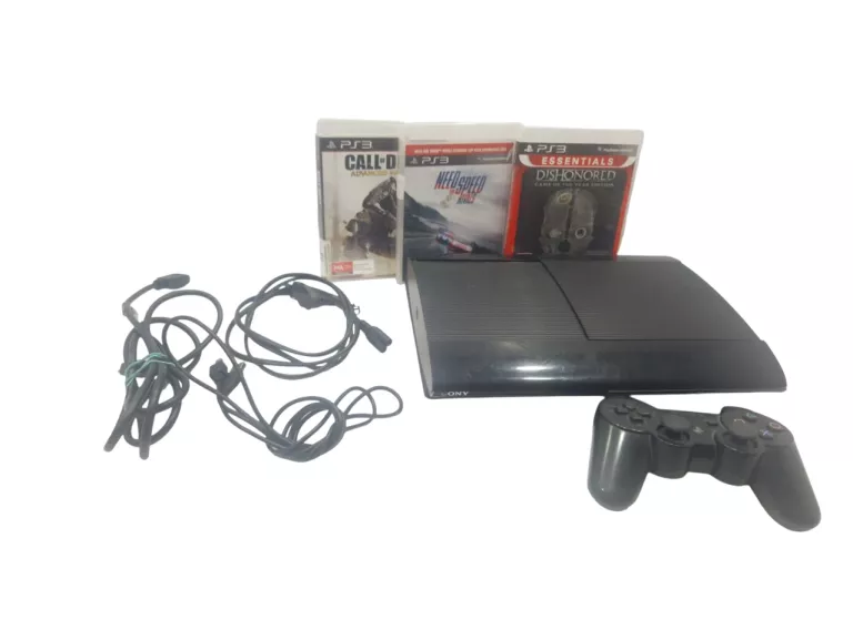KONSOLA PS3 SLIM CECH-4304A PAD 3XGRA