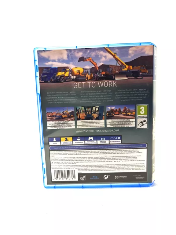 PS4 CONSTRUCTION SIMULATOR DAY ONE EDITION
