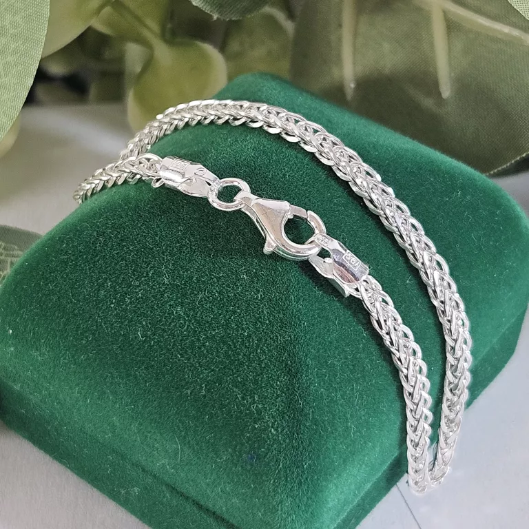 PIĘKNA SREBRNA BRANSOLETKA 5,04 G 925