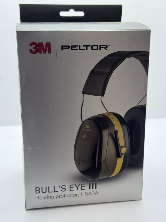 3M OCHRONNIKI SŁUCHU/SŁUCHAWKI PRZECIWHAŁASOWE PELTOR BULL'S EYE III H540A