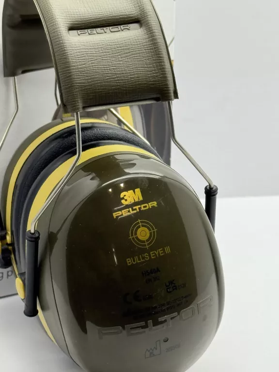 3M OCHRONNIKI SŁUCHU/SŁUCHAWKI PRZECIWHAŁASOWE PELTOR BULL'S EYE III H540A