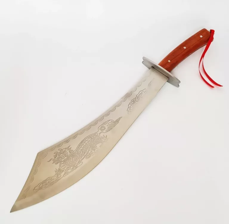 WIELKA MACZETA DRAGON NÓŻ MIECZ 52 CM +RZUTKA N618
